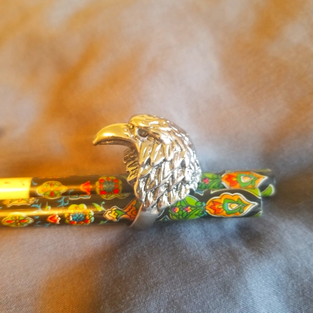 Domineering Eagle Head Ring
